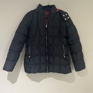 Women’s Gap puffer jacket black sz small